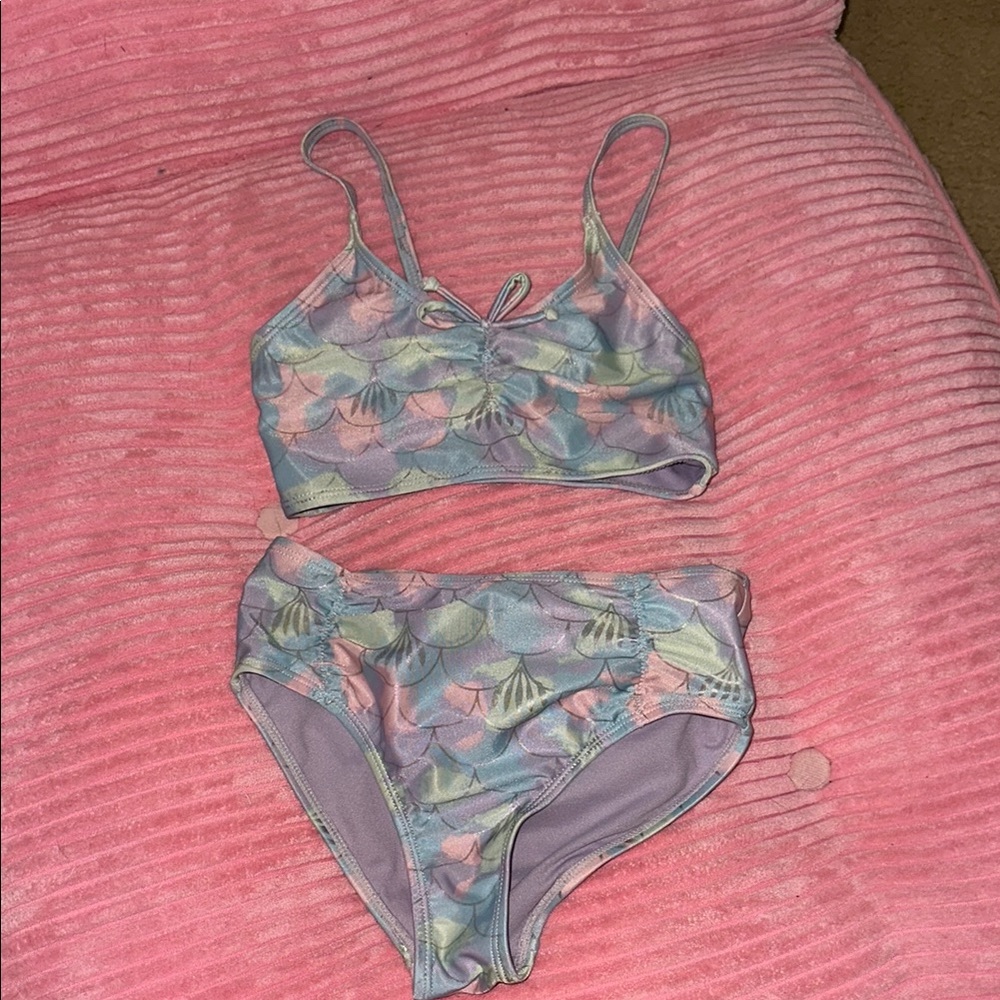 Pastel Kids Swim Bikini